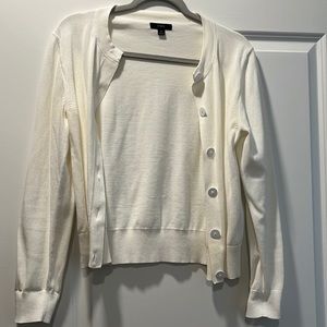 White Cardigan